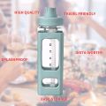 Large Water Bottle Sport Plastic Portable Square Drinking Bottle for Boys and Girl Cute Juice ,Tea ,Water, Cups,(700ml). 