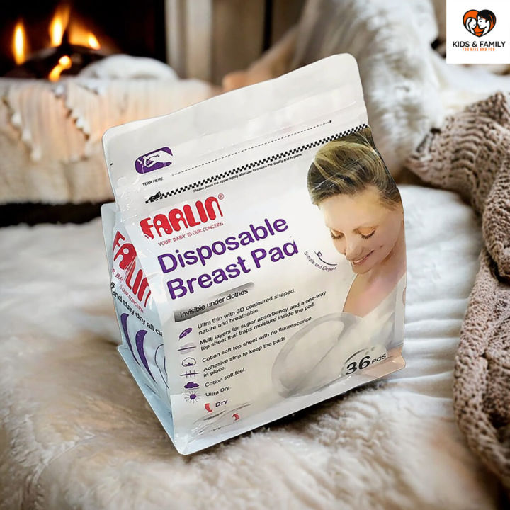 Farlin Disposable Breast Pad for Brest Feeding Women 36 Pcs BF-634A