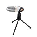Yanmai SF666 Professional Condenser Sound Recording Microphone with Tripod Holder, Cable Length: 1.3m, Compatible with PC and Mac for Live Broadcast Show, KTV, etc.. 