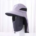 Summer Sun Hats UV Protection Outdoor Hunting Fishing Cap for Men Women Hiking Camping Visor Bucket Hat Removable Fisherman Hat.