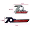 3d ABS 70th Anniversary Emblem Logo Car Fender Side Sticker For Toyota Land Cruiser 70th Anniversary Badge Sticker Accessories. 