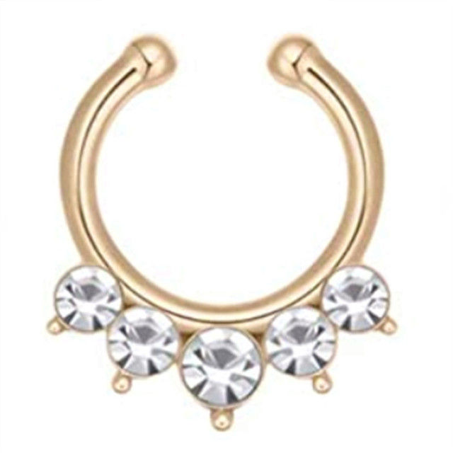1PCS%20Crystal%20Nose%20Ring%20Septum%20Jewelry%20Non%20Piercing%20Bat%20Nose%20Ring%20Septum%20Cuff%20Earring%20Rook%20Faux%20Nose%20Piercing%20Clip%20On%20-%20Image%205