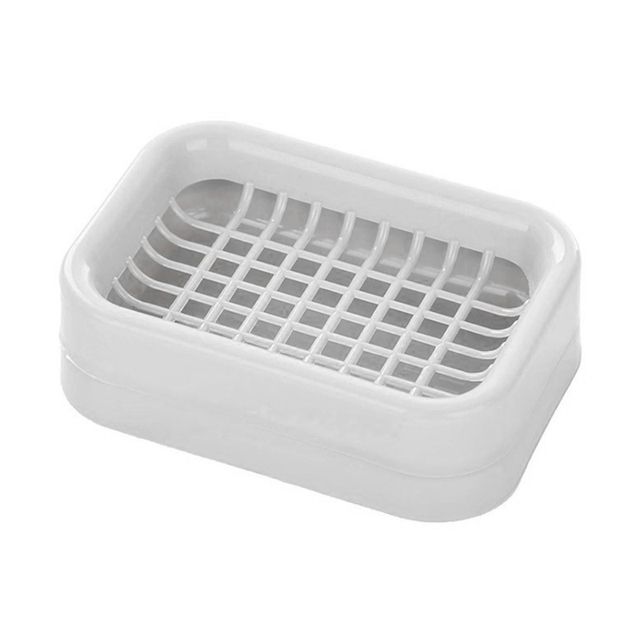 Plastic%20Double%20Layer%20Soap%20Box%20with%20Draining%20Mesh%20Grids%20Soaps%20Storage%20Holder%20for%20Home%20Bathroom%20Counter%20Sponge%20Drain%20-%20Image%202