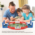 Table Foosball Game 2 Players Soccer Board Game Slingshot Educational Interactive for Family. 