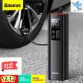 Baseus Inflator Pump 12V Portable Car Air Compressor for Motorcycles Bicycle Boat Tyre Inflator Digital Auto Inflatable Pump. 