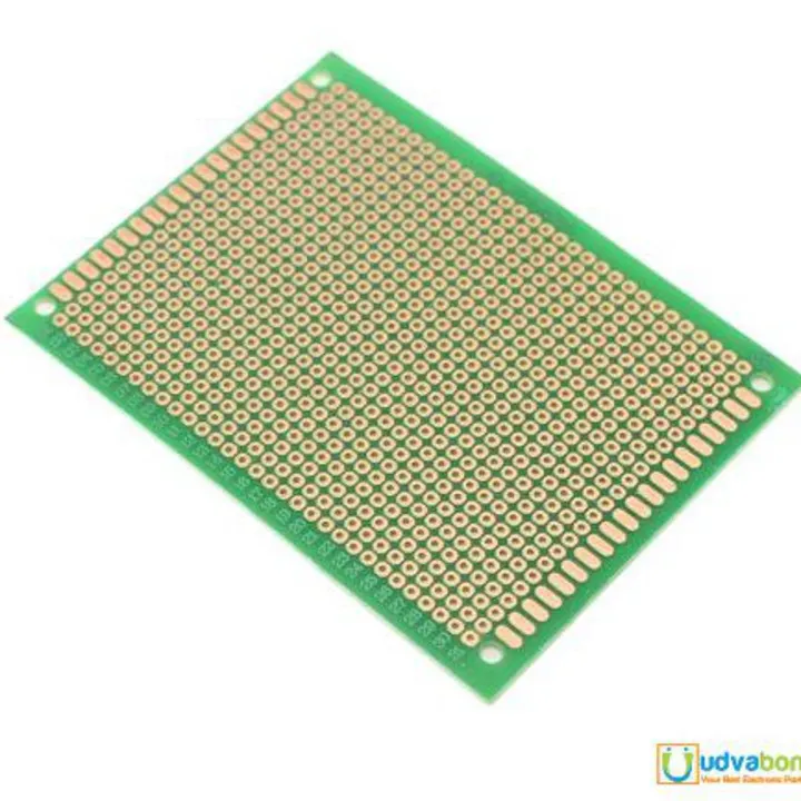 Veroboard Single Side Dot 9x7cm Glass Fiber Stripboard PCB Printed Circuit Board Project Board For Prototyping Weld Soldering Arduino DIY Electrical Circuitry & Parts