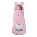 【The road to happiness Store】Newborn Cotton 3-layer Design Neck Function Flanking Two-way Zipper Sleeping Ba. 