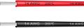 14 AWG 14 Gauge Silicone Wire 2 Feet [1ft Black ,1 ft Red]. 