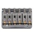 Hardtail Bridge, Electric Guitar Bridge Comfortable Touch 6 Strings Standard Size for Stringed Instrument. 