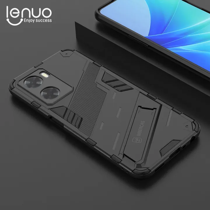 Lenuo%20Punk-Casing%20For%20Oppo%20A57%204G%20Back%20Cover%20Eight-Color%20Anti-Fall%20And%20Anti-Slip%20Phone%20Bracket%20Lens%20Protection%20Cover%20Lovers%20Case%20-%20Image%202