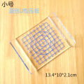 Acrylic ultra light clay color mud board, soft ceramic DIY hand tool, pressure plate, bead and strip kneading machine. 