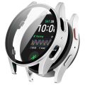 PC+Tempered Film Integrated Waterproof Watch Protective Case For Samsung Galaxy Watch 7 44mm. 