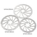 6 Inches 203mm/180mm/160mm/140mm MTB Mountain Bike Rear Wheel Parts Rotor Disc Brake Replacement Bicycle Accessories.