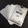 Anti Rf id Card Holder NFC Blocking Reader Lock Id Bank Card Holder Case Business Card Holder 1pcs. 