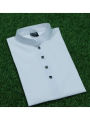 Splendid Indispensable -Quality And Durablity -Stylish And Fashionable Silk White Panjabi For Men - Panjabi. 