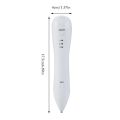 Universal Rechargeable Beauty Tool Skin Mole Removal Dark Spot Remover Pen white. 