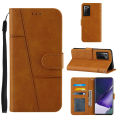 lthmy for Samsung Galaxy note20 ultra/note20 ultra 5G cover premium leather wallet case magnetic shock absorbing flip case with lanyard. 