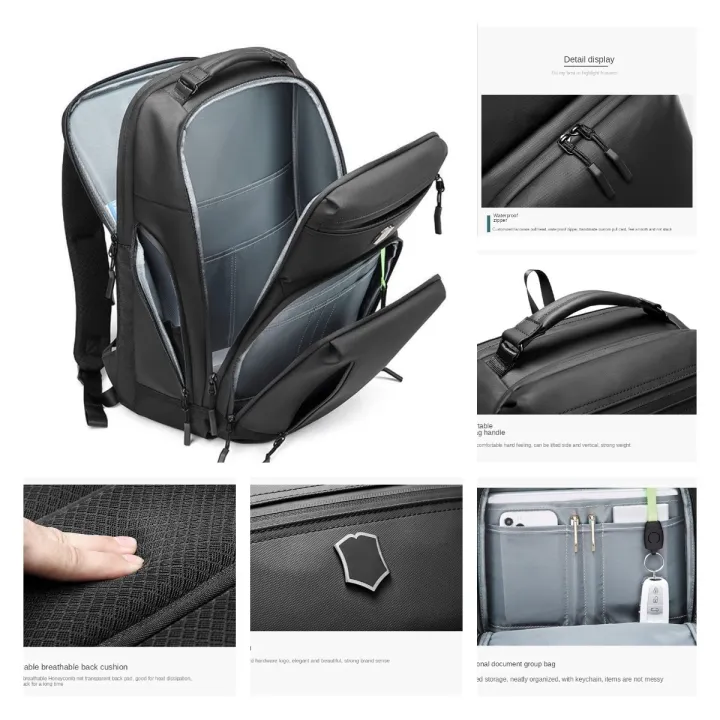 Men's%2019%20Inch%20Oxford%20Business%20Backpack%20Waterproof%20Male%20Travel%20Laptop%20Fashion%20Packs%20Student%20Large-capacity%20Schoolbag%20Women%20Female%20-%20Image%203