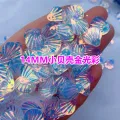 Internet Celebrity Colorful Mermaid Dragon Girl Merman Makeup Bright Scales Face Pasters Sequin Ancient Han Chinese Clothing Accessories Sequin. 