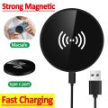 20W Magnetic Wireless Charger Pad Stand for iPhone 14 13 12 Pro Max 11 Airpods Macsafe Phone Chargers Fast Charging Dock Station. 