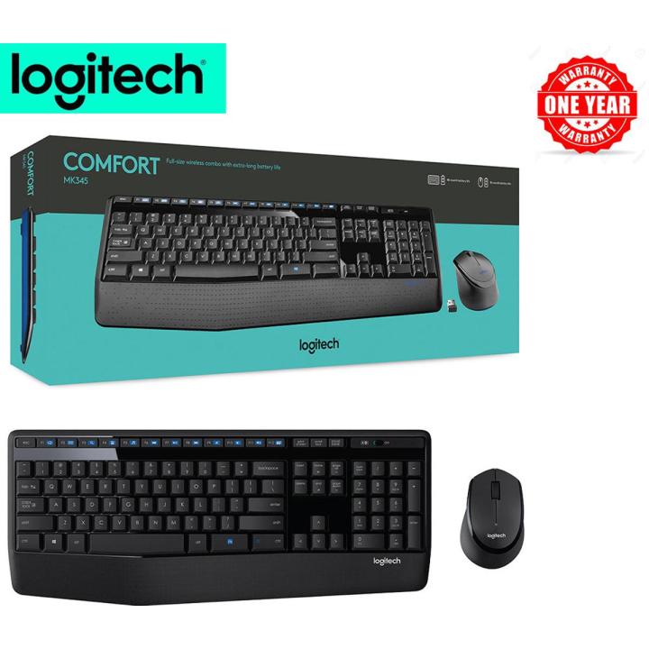 Logitech%20MK345%20Wireless%20Combo,%20Full-Sized%20Keyboard%20with%20Palm%20Rest%20and%20Comfortable%20Right-Handed%20Mouse%20-%20Image%202