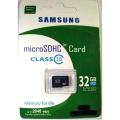 32GB Samsung Class 10 Micro SDHC Memory Card-Black. 