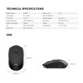 FANTECH GO 190D DUAL MODE BLUETOOTH WIRELESS MOUSE. 