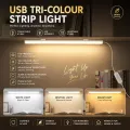 5V USB LED Desk Lamp Hand Switch Table Lamp Children Study Room LED Under Cabinet Kitchen Lights.