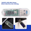 V3 Silent Miner Machine Usb Mining Machine 74KH/S LV03 Mini Home Miner Machine Asic Mining. 