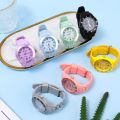 Student Fashion Watch Children Quartz Watches Wristwatch for Women Men Clocks Sport Boy Girls Student Transparent Plastic Watch. 