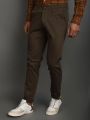 Men's Premium Narrow Chino Style Gabardine Pants. 