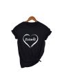 Fashion Women Best Friends T-shirt BFF Shirt BFF Matching Tee Friends Gift Tshirt Camiseta Feminina Top Girls Besties Shirts. 