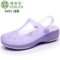New Viblen Veblen Cave Shoes Women's Jelly Slippers Flat Heel Platform Beach Shoes Wear Seaside Sandals Summer. 