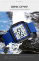 SKMEI 1894 Square Sports Waterproof Multifunctional Luminous Watch.
