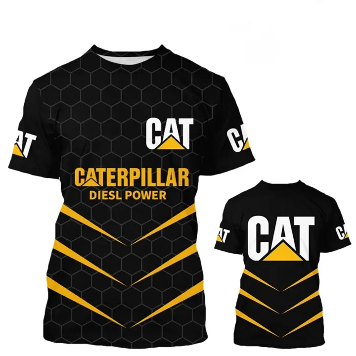 2023%20Cool%20Summer%20CAT%20Excavator%20T-Shirts%20for%20Men%20and%20Women:%20Streetwear%20with%203D%20Printed%20Caterpillar%20Design%20-%20Image%203