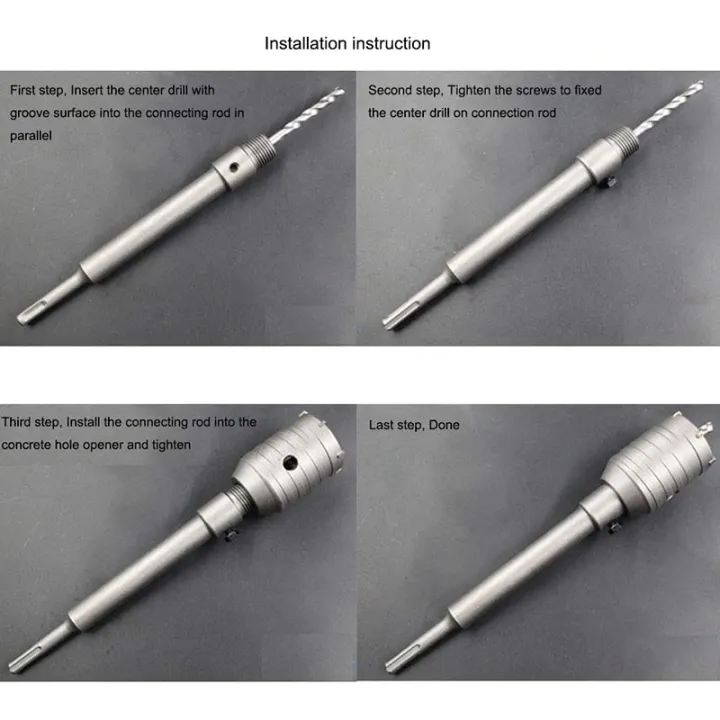 Concrete%20Hole%20Saw%20Kits%20SDS%20Plus%20Shank%20Wall%20Hole%20Cutter%20Cement%20Drill%20Bit%20Sets%2030%20%2040%20%2060mm%20%20%20with%20220mm%20Connecting%20Rod(null).%20-%20Image%208