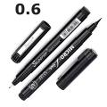 Superior Black Micro Fineliner pen 06.