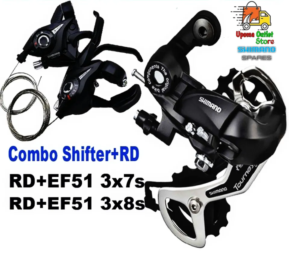 Shimano Genuine Shifter 3x7 Speed With Gear Derailleur Shimano