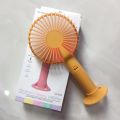 DIANDI DD-5649 Rechargeable Stylish Hand Fan With Luminous Light - Multicolor.