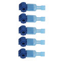 120Pcs T Tap Electrical Connectors Self Stripping Quick Splice Wire Terminals. 
