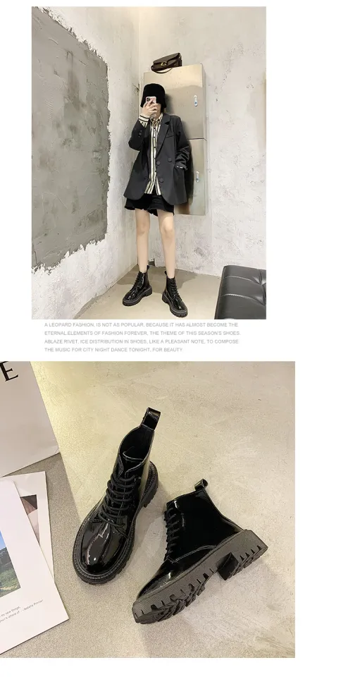 Thick-soled British Martin Boots Women's Fall/Winter 2024 New