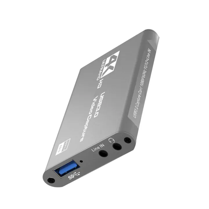 4K -Compatible Video Capture Card Loop Out Video Capture Card USB3.0 HD ...