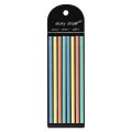 【Universal Car Parts Store】（NEW）160Pcs/set Color Multifunctional Long PET Index Stickers Reusable Self-Adhesive Fluorescent Macaron Translucent Sticky Notes Stationery Children Gifts School office Supplies. 