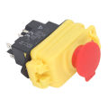 Electromagnetic Switch 120V 16A Power Tool Push Button Switch IP55 Waterproof for Machine Tool Bench Drill.