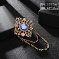 Tassel Badge Brooch For Men Suit Fashion Accessories (1Ps). 