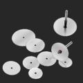 11PCS Kit Mini Circular Saw Blade Electric Grinding Cut Cutoff Mandrel Set Encounter. 