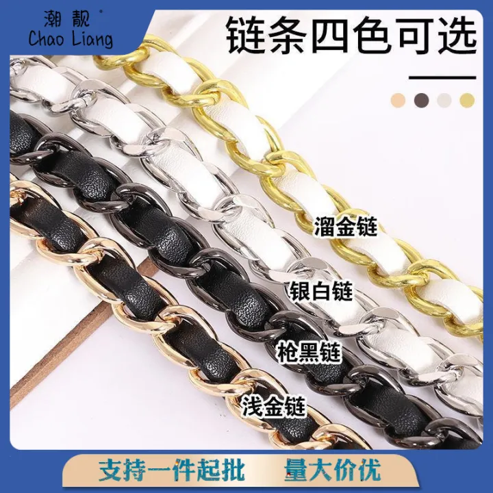 Chain%20Shoulder%20Bag%20Wind%20Chain%20Shoulder%20Strap%20Women's%20Bag%20Strap%20Bag%20Chain%20Hobo%20Bag%20Chain%20Metal%20Single%20Buy%20Shoulder%20Oblique%20Strap%20-%20Image%202