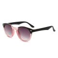 NONOR Dual Focus Reading Glasses Gray Lenses Fashion Men and Women Reading Glasses Outdoor Fishing Sunglasses Round Glasses. 
