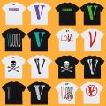 100% Cotton Vlone Men Printed Men's and Women's Cotton Short Sleeved T-shirts Men Clothing T Shirt for Men Clothing Vlone. 
