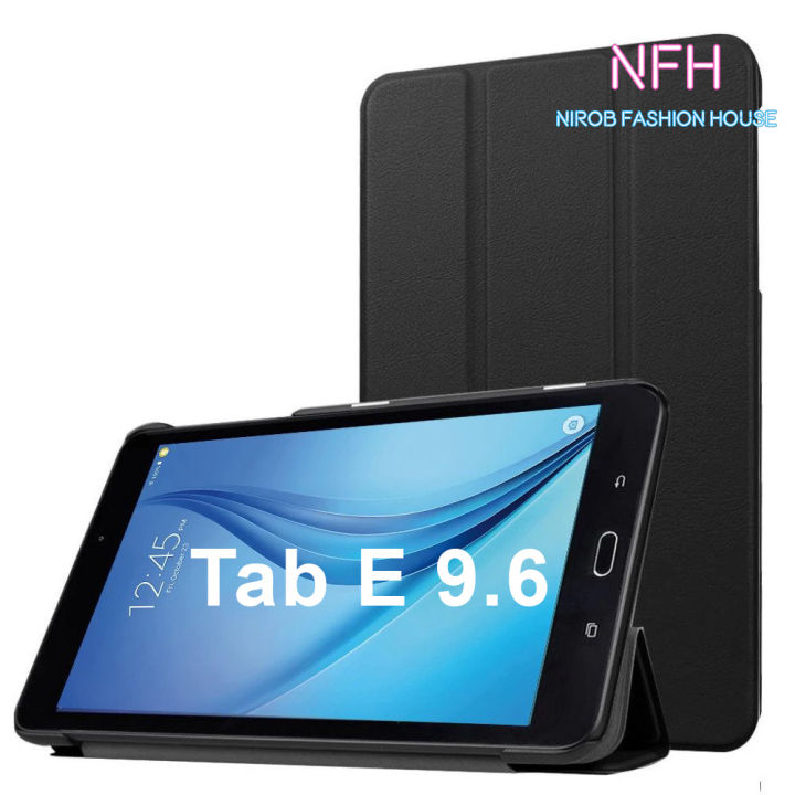 Samsung%20Galaxy%20Tab%20E%209.6%20/%20T560%20/%20T561%20/%20SM-T560,%20SM-T561,%20SM-T560NU%20-%209.6"%20Silk%20Texture%20Horizontal%20Flip%20Leather%20Case%20with%203-folding%20Holder%20Cover%20-%20Image%202